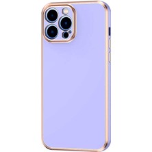 iPhone 12 Pro Kılıf N7TH Bark Kapak-Mor