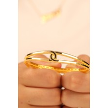  Düğüm Ajda Kelepçe Altın Bilezik CGKKLP0194