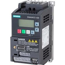 Sıemens 6SL3210-5BB13-7UV1 0.37KW 220V V20 Monofaze Sürücü