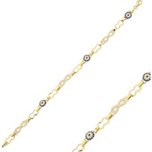 Pirnus Diamond - Bileklik - 14 Ayar Altın - Gramı : 4.08