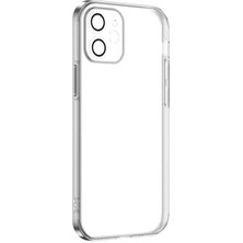 iPhone 11 Kılıf N7TH Krep Kapak-Renksiz