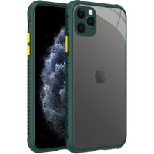 iPhone 11 Pro Max Uyumlu ​​N7TH Kaff Kapak-Koyu Yeşil