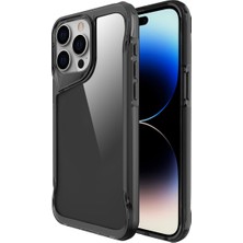 No 7 Tech iPhone 15 Pro Max Uyumlu N7TH T-Max Kapak-Koyu Gri