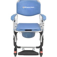 557 Lazımlıklı Tekerlekli Sandalye | Banyo ve Tuvalet Kullanımına Uygun, Frenli Sistem