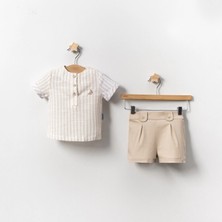 Yazlık Yelken Nakışlı Bebe 2'li Erkek Takım