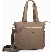 Nas Bag Kadın Spor Geniş Hacimli Hafif Omuz ve Çapraz Çanta Haki