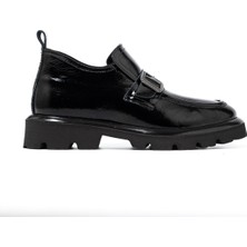 Kadın Oxford ( Klasik) RC-25K-195-M8400 John May Siyah Rugan