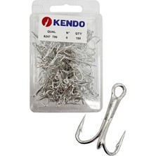 Kendo 8247 Tin O'shaunessy Treble 100 Adet 3'lü Çarpma Iğnesi 6