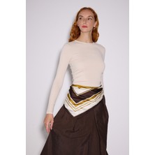 Babokah x Ngulincetin Bisiklet Yaka Uzun Kol Üst