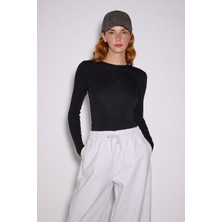 Babokah x Ngulincetin Bisiklet Yaka Uzun Kol Üst