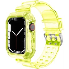 Nettech Apple Watch Seri 44/42 mm Uyumlu Kasa Korumalı Kordon