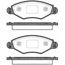 Fren Balata Ön Çelik Segmanlı 206 98- Xsara 97-02