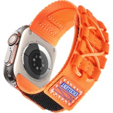 Good Case Apple Watch Ultra 3 (49MM) Uyumlu Halat Görünümlü KORDON-112 Turuncu