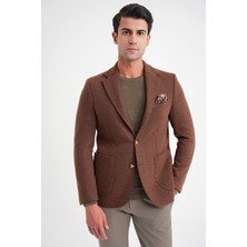 Efor Erkek C 717 CEKET Regular Fit TÜTÜN