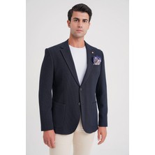 Efor Erkek C 694 CEKET Slim LACİVERT CASUAL