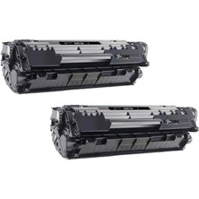 Hp Laserjet 1020 Muadil Toneri  2100 Baskı 2'li Paket