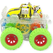 Sürtmeli Işıklı Off-Road Aracı  - 7310 - Yeşil (Lisinya)