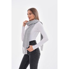 Kadın Selanik Örme Atkı