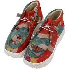 Kadın Vegan Deri Çok Renkli Bot - Paper Animals Tasarım