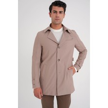 Efor Erkek Slim Fit Bej Kaban KA 093