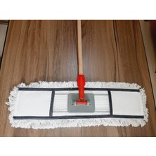 60 cm Mop Paspas Takımı Hastane Işyeri Temizliği Için Geniş Temizleme Yüzeyi Toz Toplamaya Yardımcı