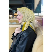 Aker Monogram Jakar Eşarp 6060950-961 Küf Yeşili