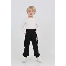 Toontoy Erkek Çocuk 98 Nakışlı Eşofman Alt