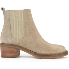 Ziya, Kadın Hakiki Deri Bot 1531020Z2325 Bej