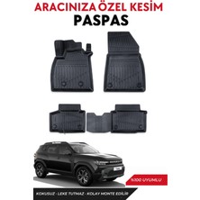 Renault Duster Eco G 2025 Model Araca Özel Havuzlu Paspas Takım
