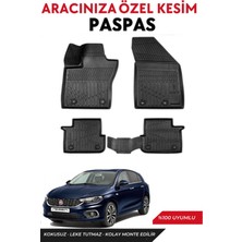 Fiat Egea Hatchback 2020 Model Araca Özel Havuzlu Paspas Takım