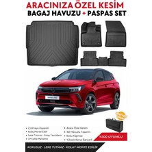 Opel Grandland 2023 Model Alt Bagaj Havuzu+Paspas Full Takım+Hediyeli