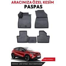 Renault Captur 2025 Model Araca Özel Havuzlu Paspas Takım