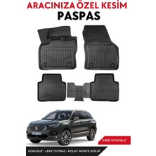 Seat Tarraco 7 Koltuk 2020 Model Araca Özel Havuzlu Paspas Takım