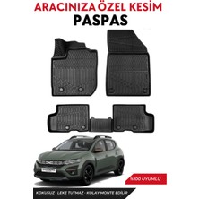Dacia Sandero 2025 Model Araca Özel Havuzlu Paspas Takım