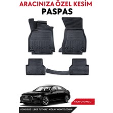 Audi A6 2025 Model Araca Özel Havuzlu Paspas Takım
