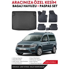 Volkswagen Caddy 2017 Model Bagaj Havuzu+Paspas Full Takım+Hediyeli