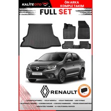 Renault Symbol 2014 Model Bagaj Havuzu+Paspas Takımı Full Set+Hediyeli