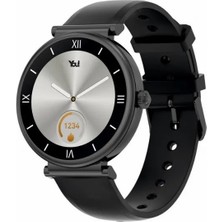 You Watch F15-YF150 You Smart Black & Black Silicon Bayan Kol Saati