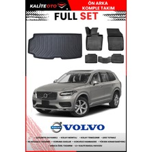 Volvo XC90 7 Koltuk 2024 Model Bagaj Havuzu+Paspas Takımı Full Set