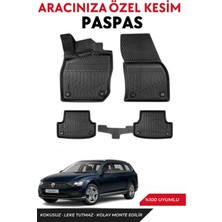 Volkswagen Passat B8 Variant 2017 Model Araca Özel Havuzlu Paspas Takım