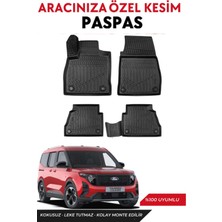 Ford Courier 2024 Model Araca Özel Havuzlu Paspas Takım