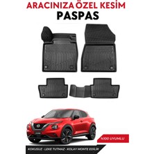 Nissan Juke 2022 Model Araca Özel Havuzlu Paspas Takım
