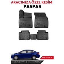 Ford Focus 3.5 Sedan 2018 Model Araca Özel Havuzlu Paspas Takım