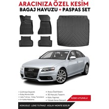Audi A4 2011 Model Bagaj Havuzu+Paspas Takımı Full Takım