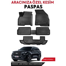 Chery Tiggo 8 Pro 7 Koltuk 2023 Model Araca Özel Havuzlu Paspas Takım