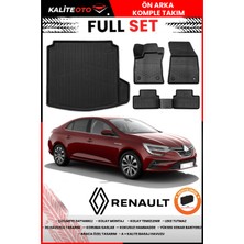 Renault Megane 4 Sedan 2020 Model Sağ Cepli Bagaj Havuzu+Paspas Takımı Full Set+Hediyeli