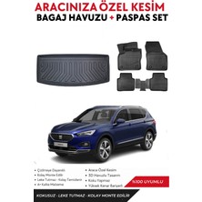 Seat Tarraco 5 Koltuk 2020-2021-2022-2023-2024-2025 Model Bagaj Havuzu+Paspas Takımı Full Takım