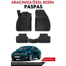 Opel Insignia Sedan 2013 Model Araca Özel Havuzlu Paspas Takım