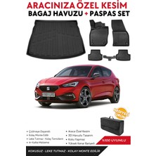 Seat Leon E-Hybrid 2022 Model Bagaj Havuzu+Paspas Full Takım+Hediyeli