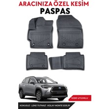 Toyota Corolla Cross 2024 Model Araca Özel Havuzlu Paspas Takım